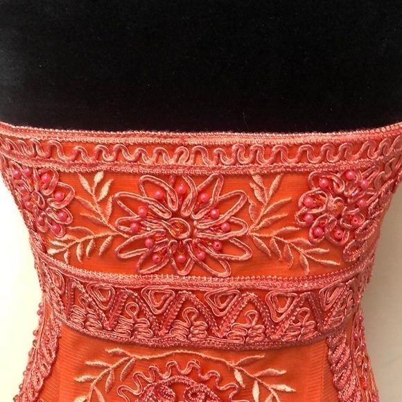 Sue Wong Strapless Cocktail Dress - Picture 7 of 10